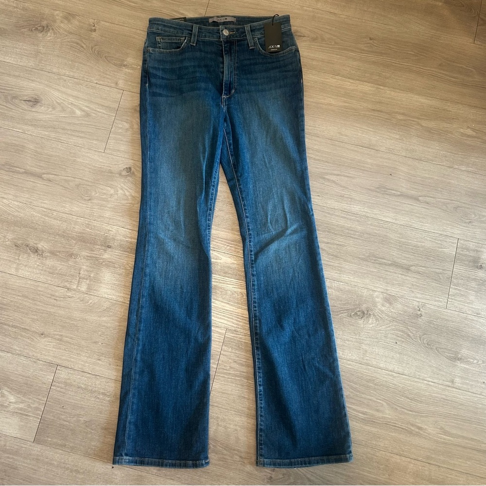 NWT Joe's Jeans Women's Boot Cut high rise with grind heel blue western cowgirl